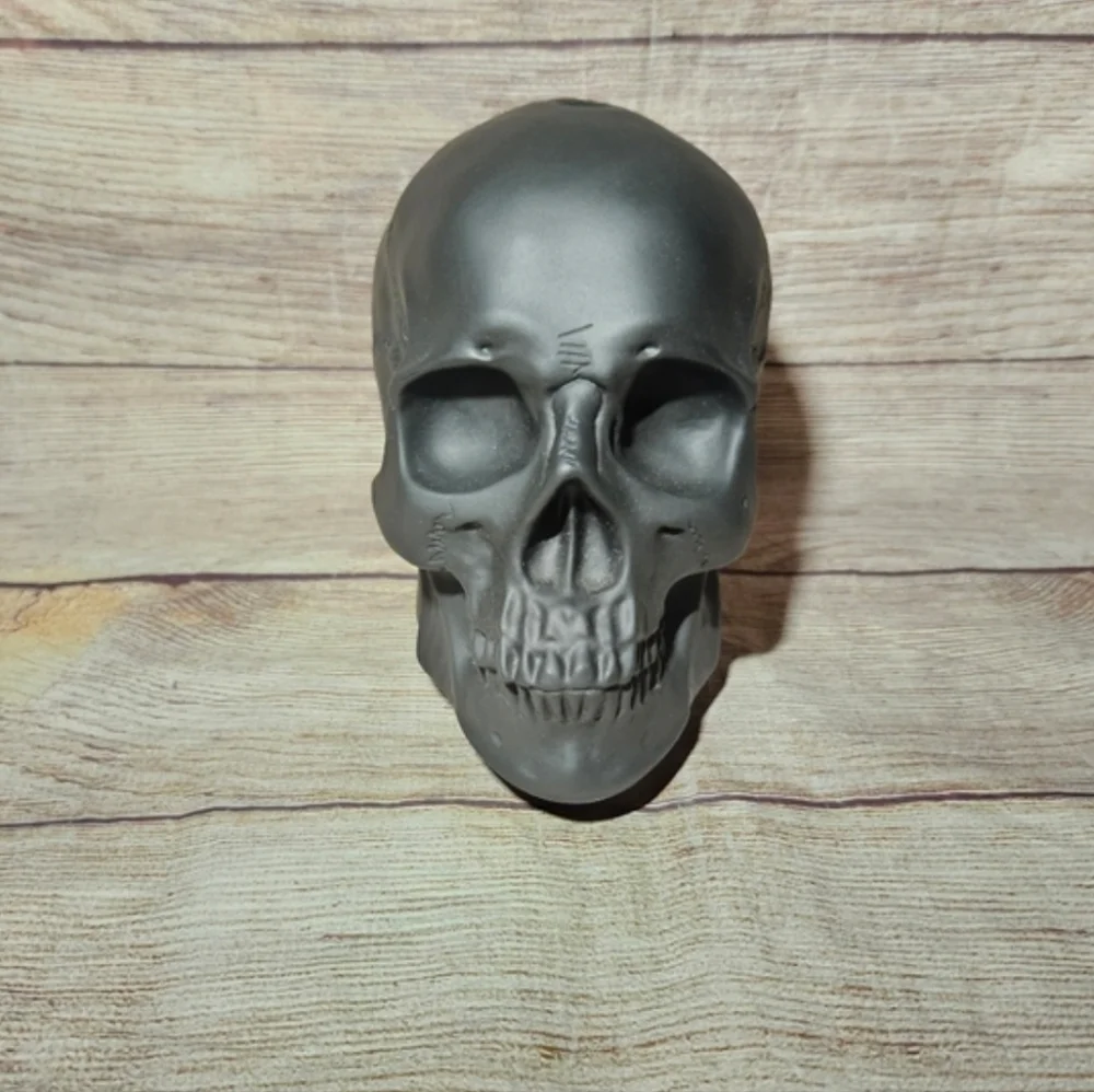 Gothic Halloween spooky color changing black skeleton skull oil diffuser